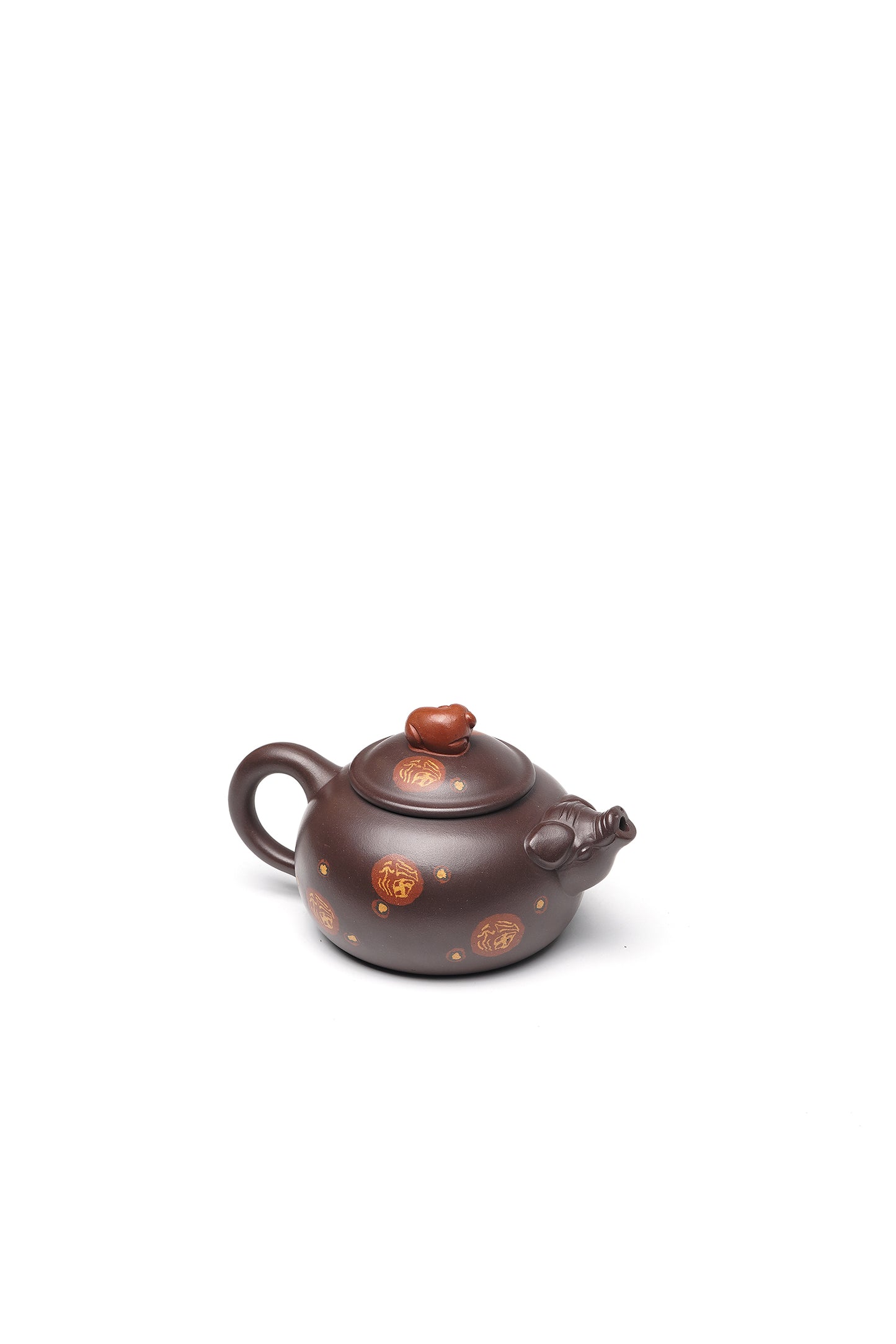 戴静波 【壶名】金猪纳福 【泥料】极品紫泥 【容量】210cc
