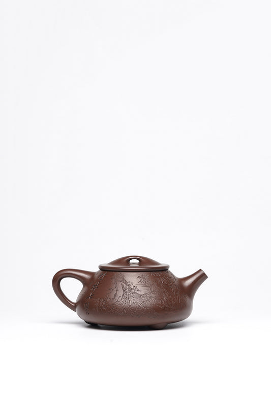 【壶名】石瓢 【泥料】极品底槽清 【容量】430cc