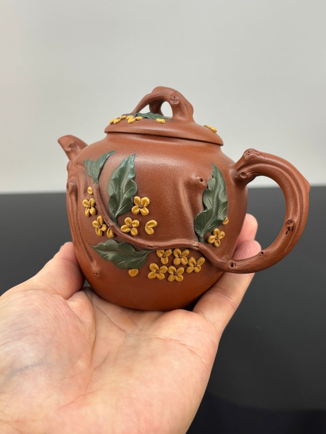 双省大师高建芳《桂花套组》精品收藏重器原矿极品红清水·300cc