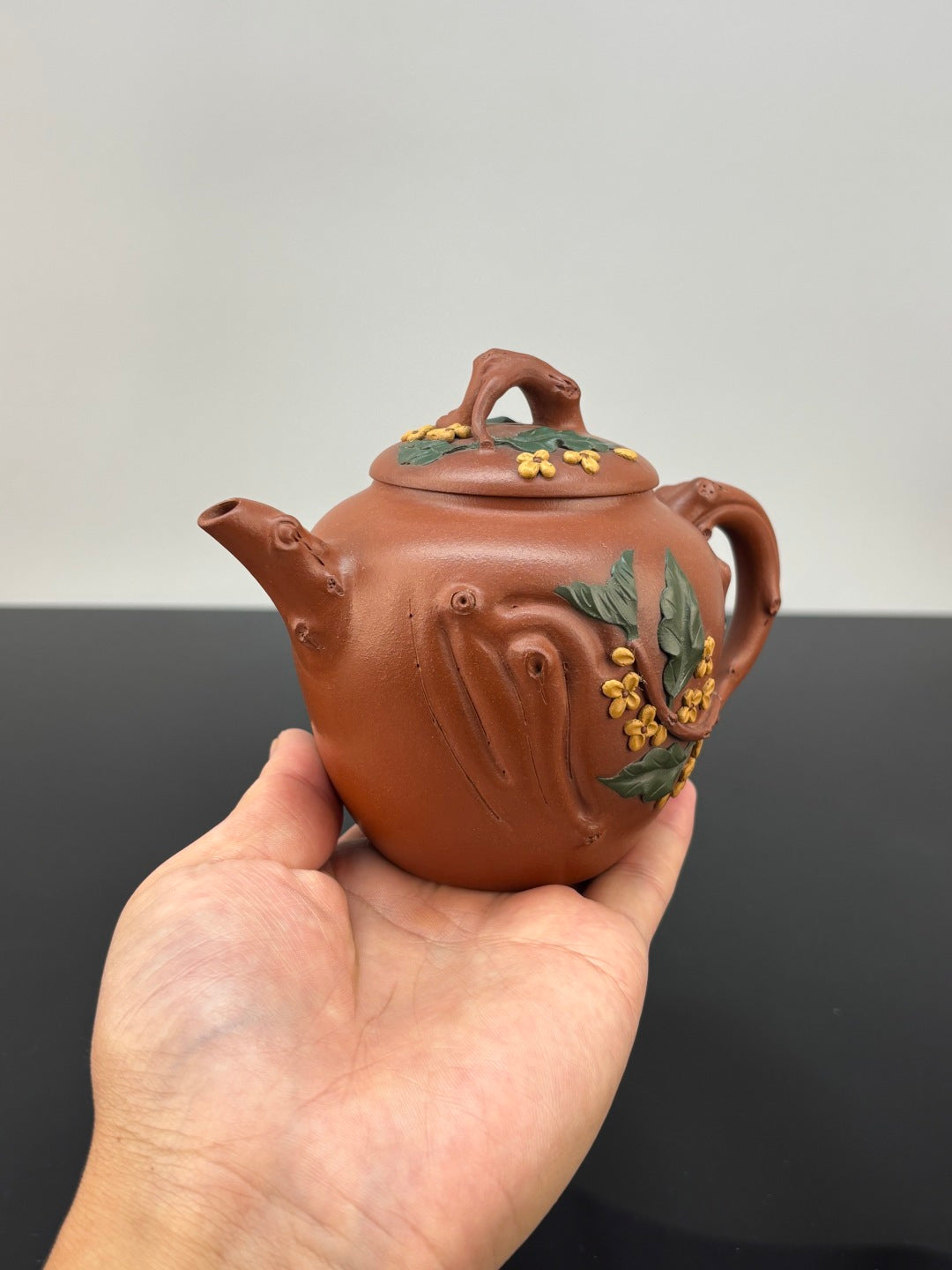 双省大师高建芳《桂花套组》精品收藏重器原矿极品红清水·300cc