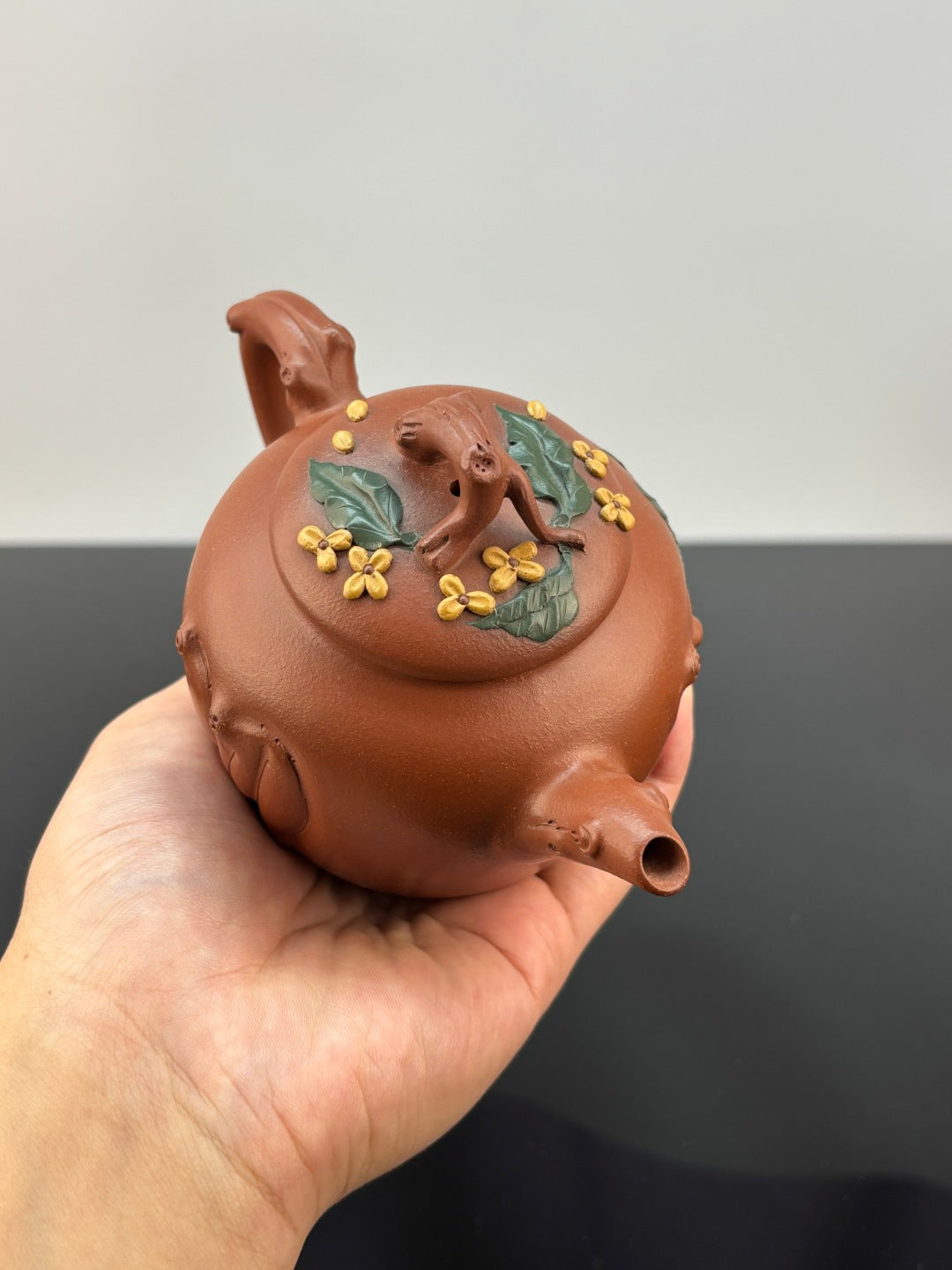 双省大师高建芳《桂花套组》精品收藏重器原矿极品红清水·300cc