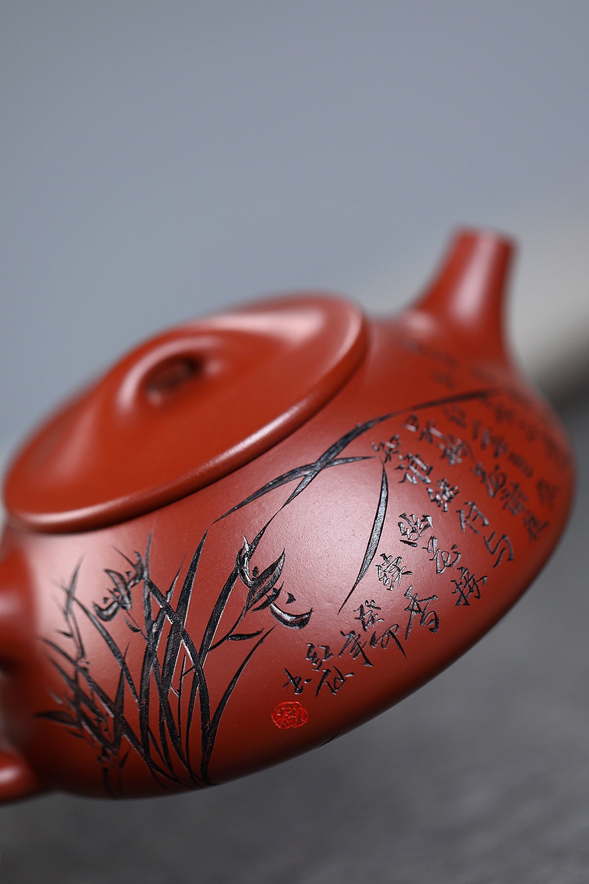 江苏省级大师·邱爽道洪款【景舟石瓢】极具收藏价值重器