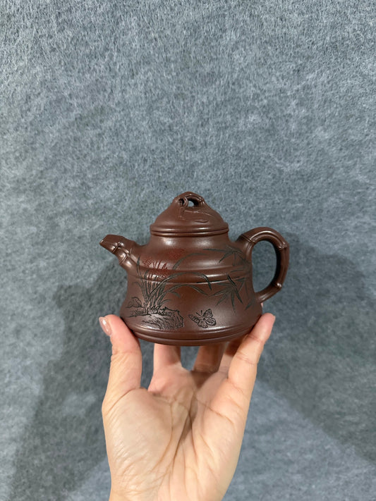 黄自英 江苏省工艺美术名人 研究员级高级工艺美术师 【圆竹鼎】