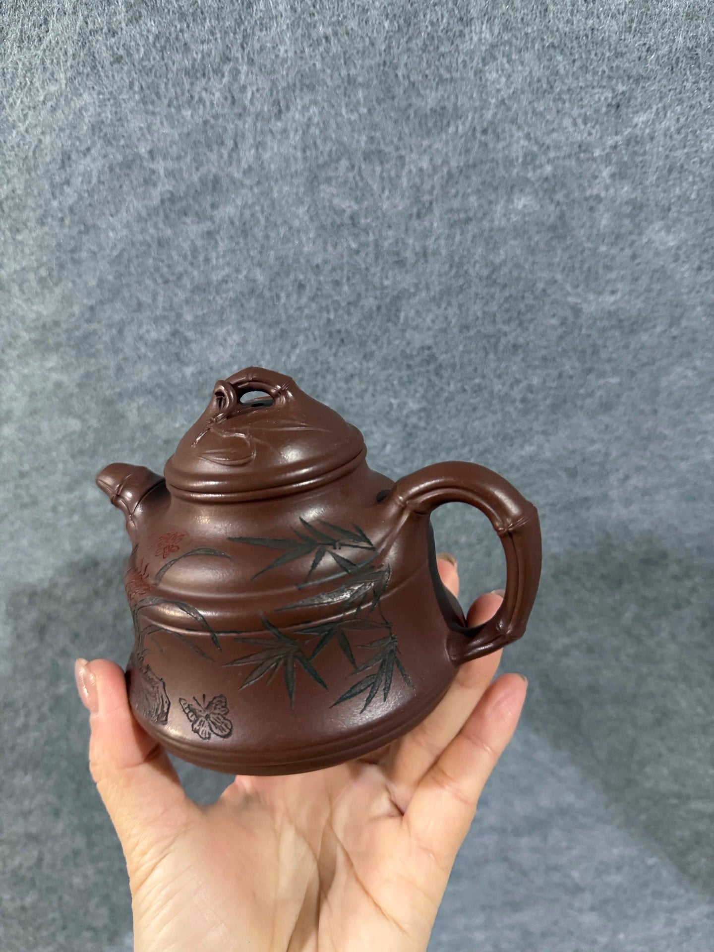 黄自英 江苏省工艺美术名人 研究员级高级工艺美术师 【圆竹鼎】