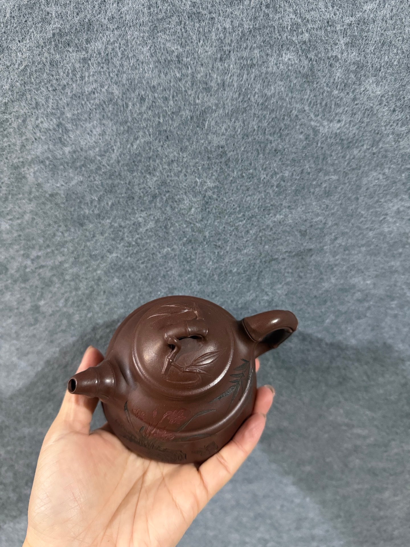 黄自英 江苏省工艺美术名人 研究员级高级工艺美术师 【圆竹鼎】