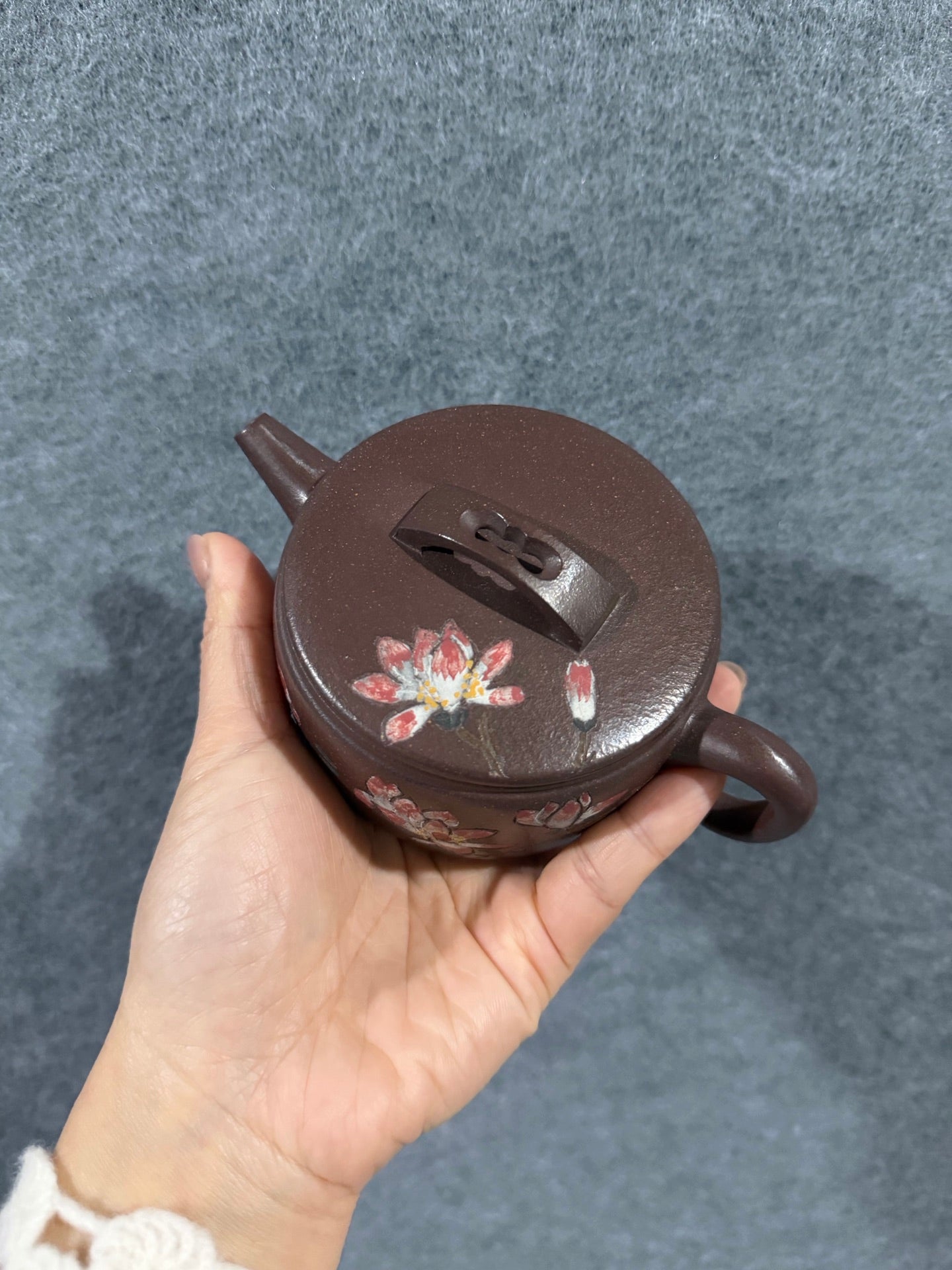 黄自英 江苏省工艺美术名人 研究员级高级工艺美术师 【汉瓦】 老紫泥