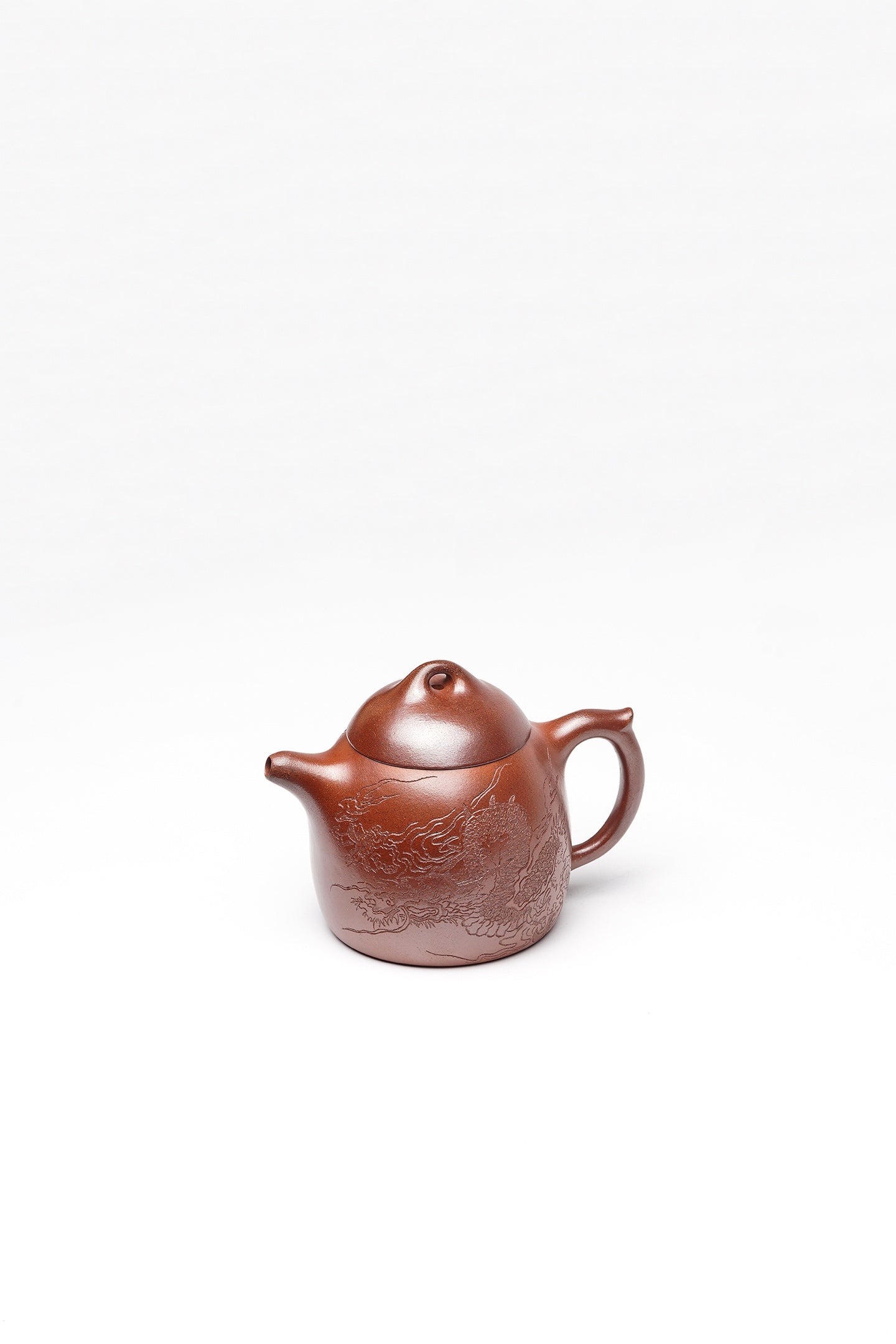 戴静波【壶名】秦权 【泥料】极品红砂段 【容量】230cc