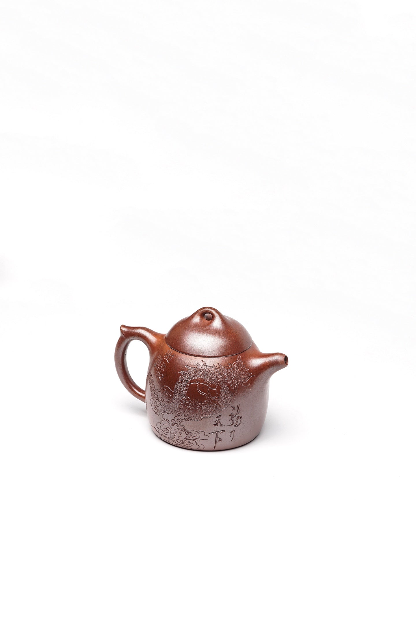 戴静波【壶名】秦权 【泥料】极品红砂段 【容量】230cc