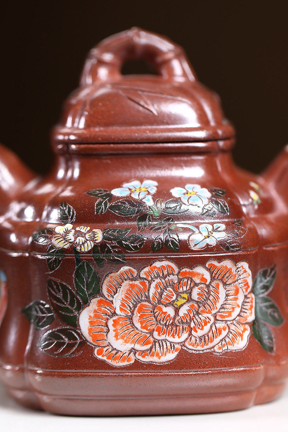 【竹鼎】 方开明 国家级工艺美术师 泥料雪花段泥柴烧 容量180cc