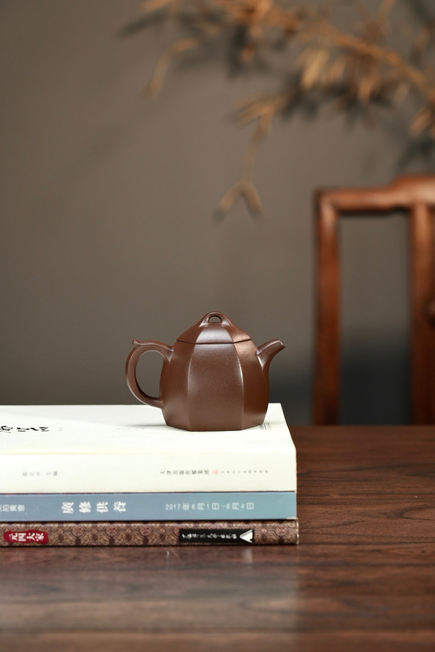 全手工【六方秦权】 原矿优质老紫泥·170cc·7孔