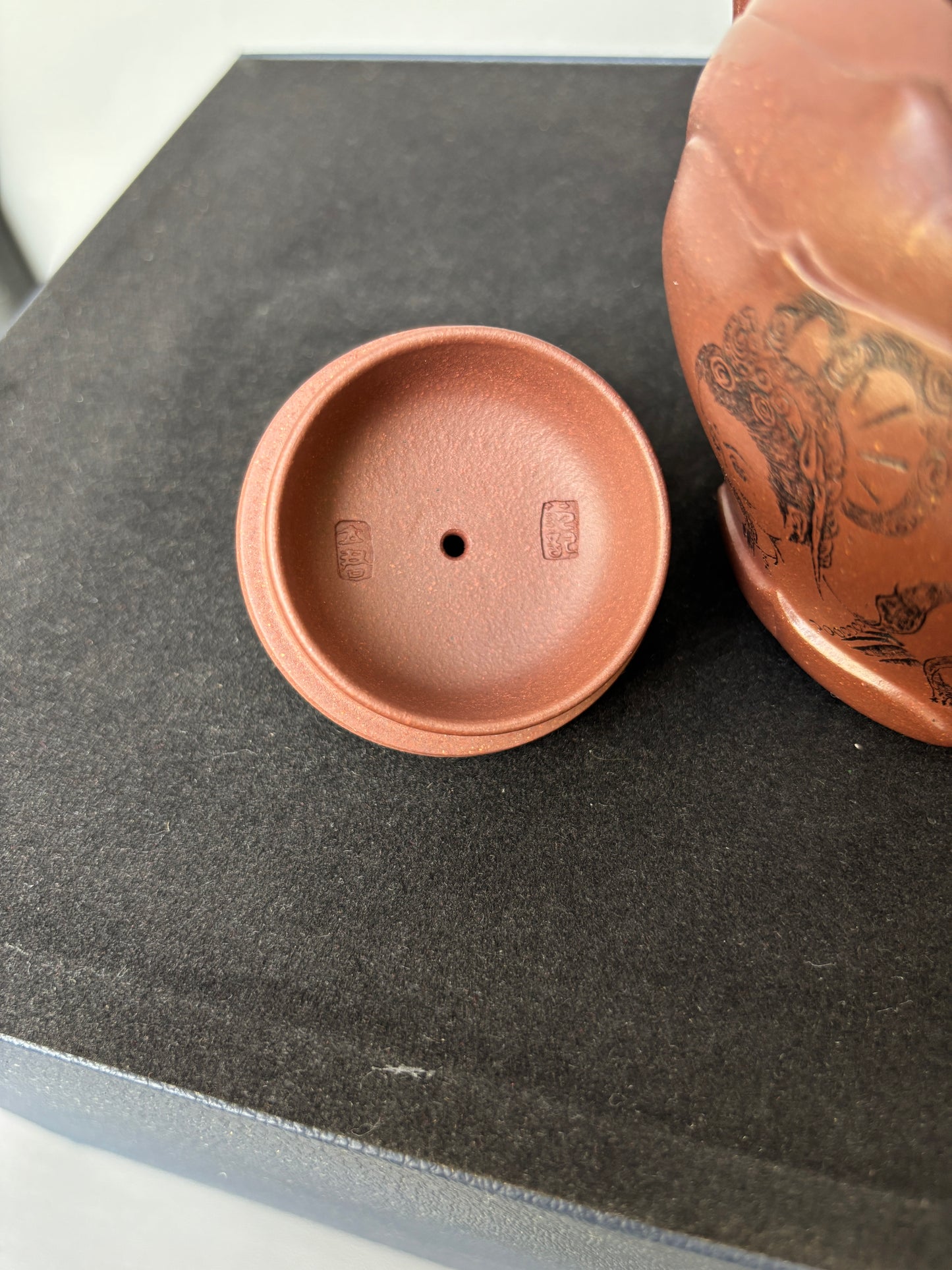 高工范老师《花开见佛》收藏重器 原矿深井底槽青·400cc 高级工艺美术师·范老师·制