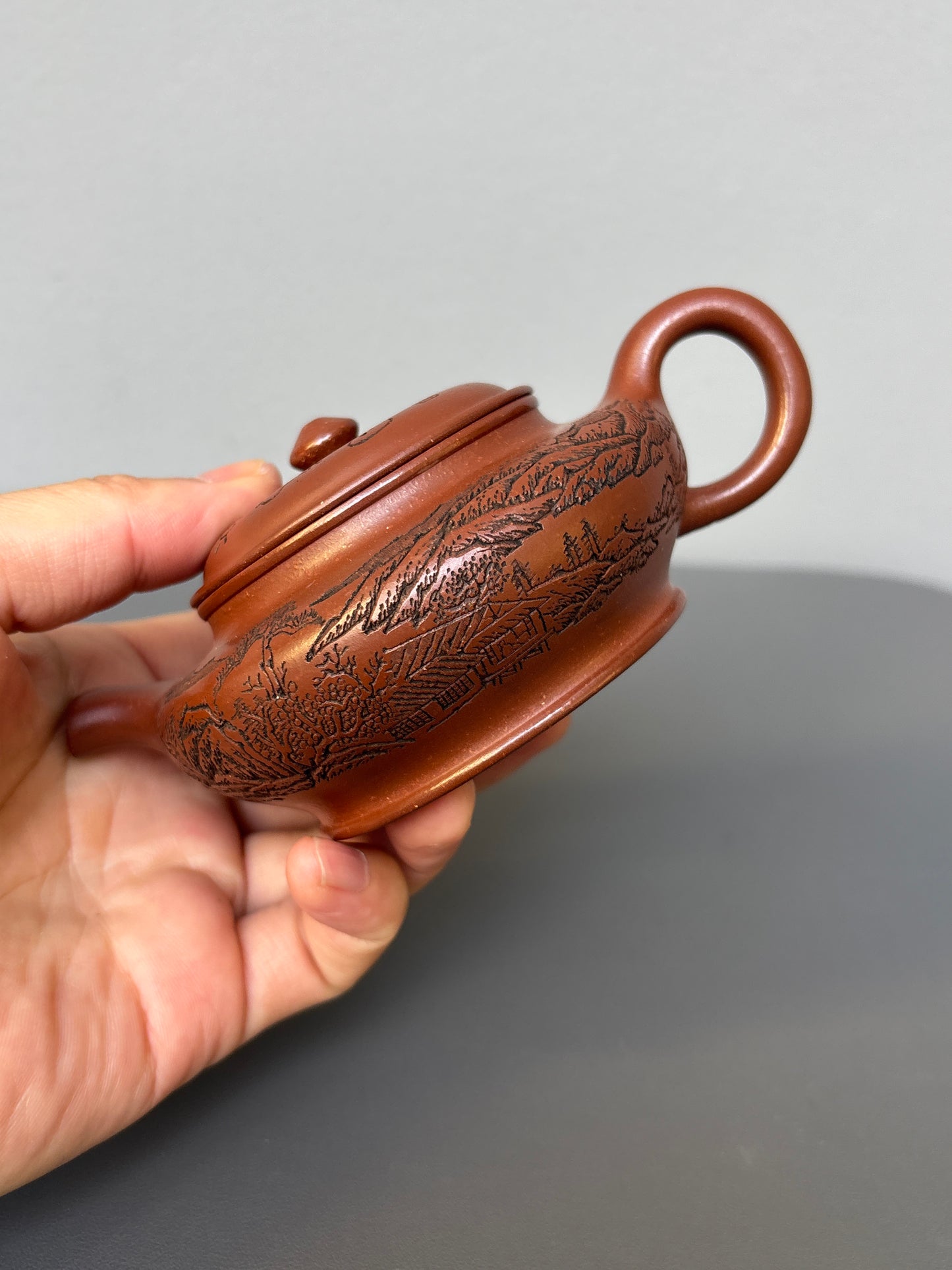 双国大师李昌鸿【明式虚扁壶】支持本人视频保真认证 送礼收藏两相宜