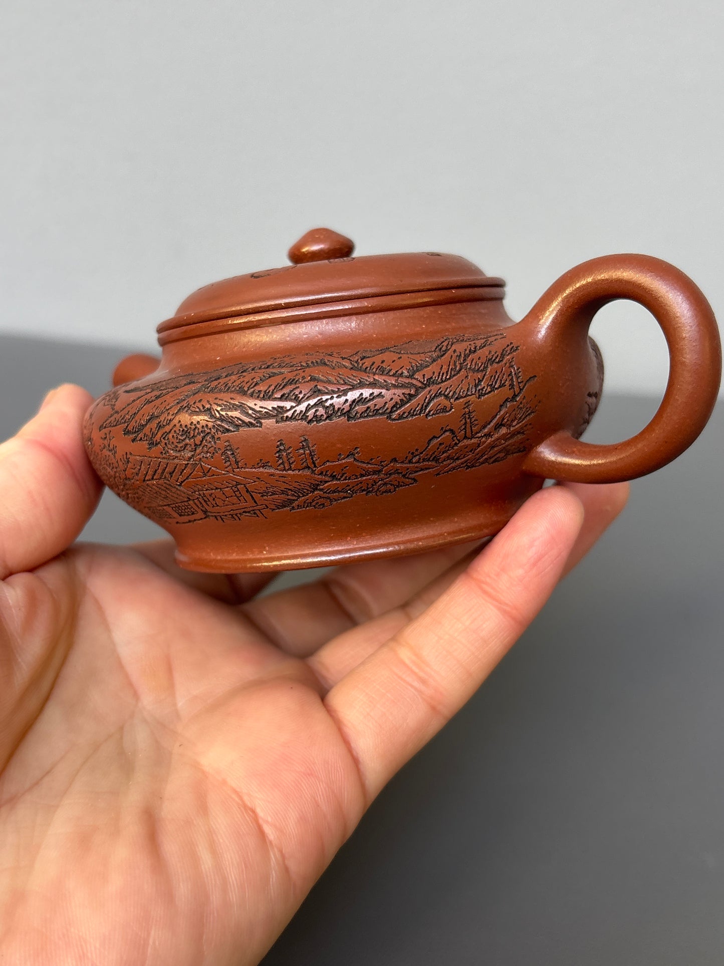 双国大师李昌鸿【明式虚扁壶】支持本人视频保真认证 送礼收藏两相宜