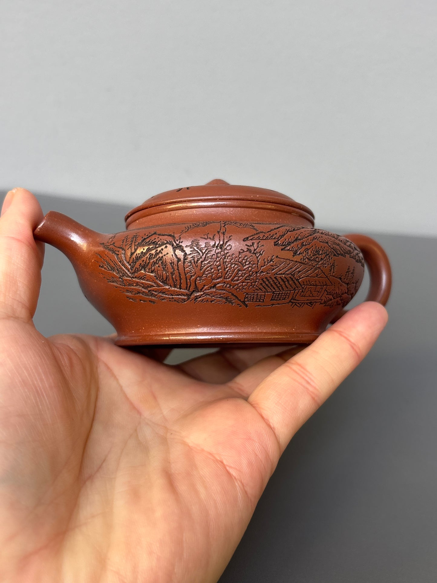 双国大师李昌鸿【明式虚扁壶】支持本人视频保真认证 送礼收藏两相宜