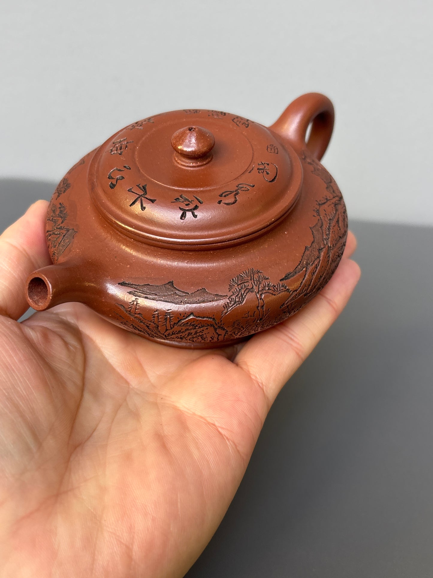 双国大师李昌鸿【明式虚扁壶】支持本人视频保真认证 送礼收藏两相宜