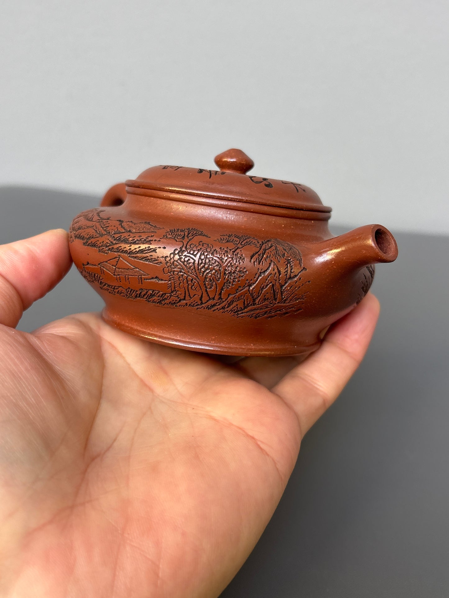 双国大师李昌鸿【明式虚扁壶】支持本人视频保真认证 送礼收藏两相宜