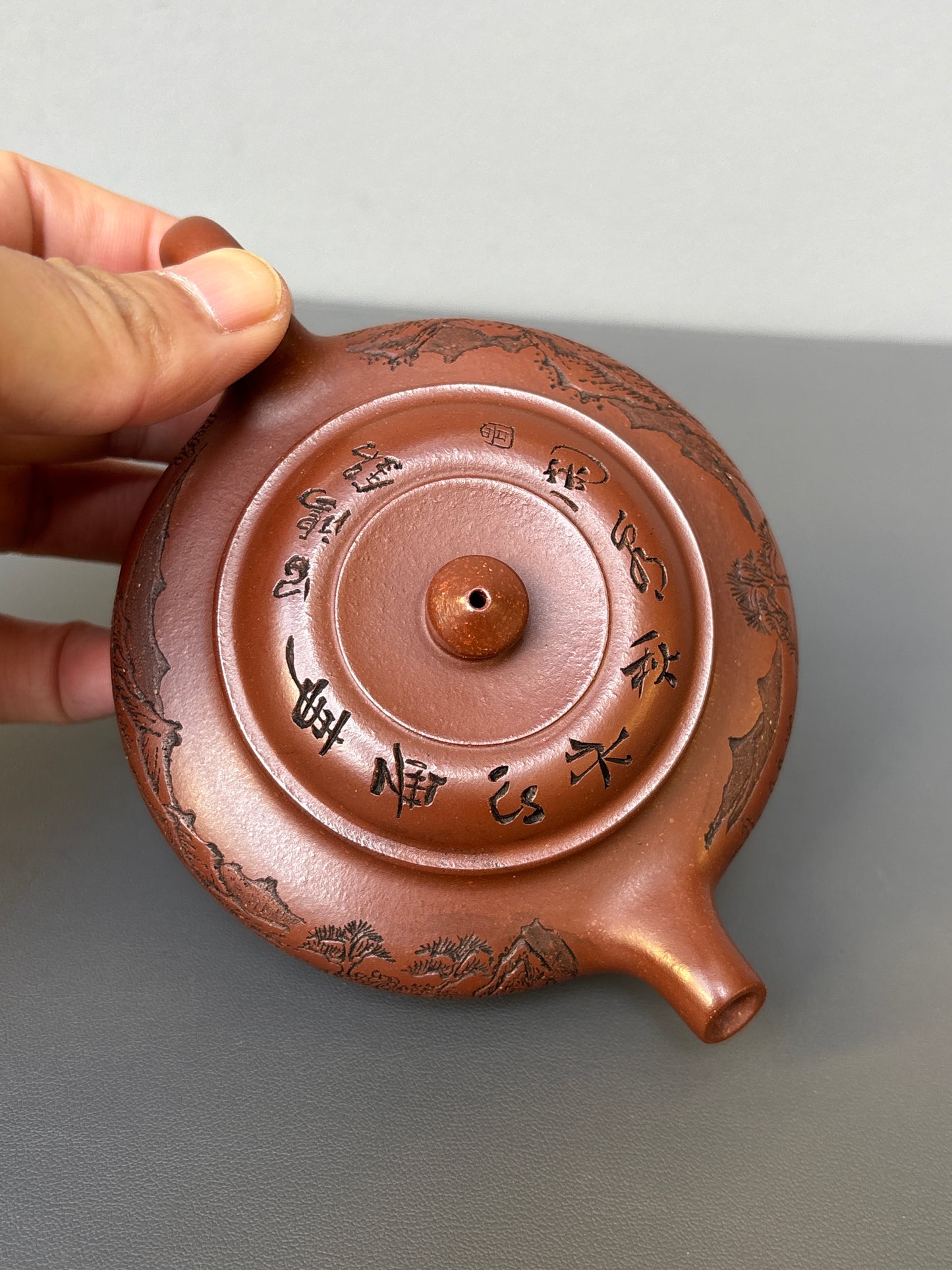 双国大师李昌鸿【明式虚扁壶】支持本人视频保真认证 送礼收藏两相宜