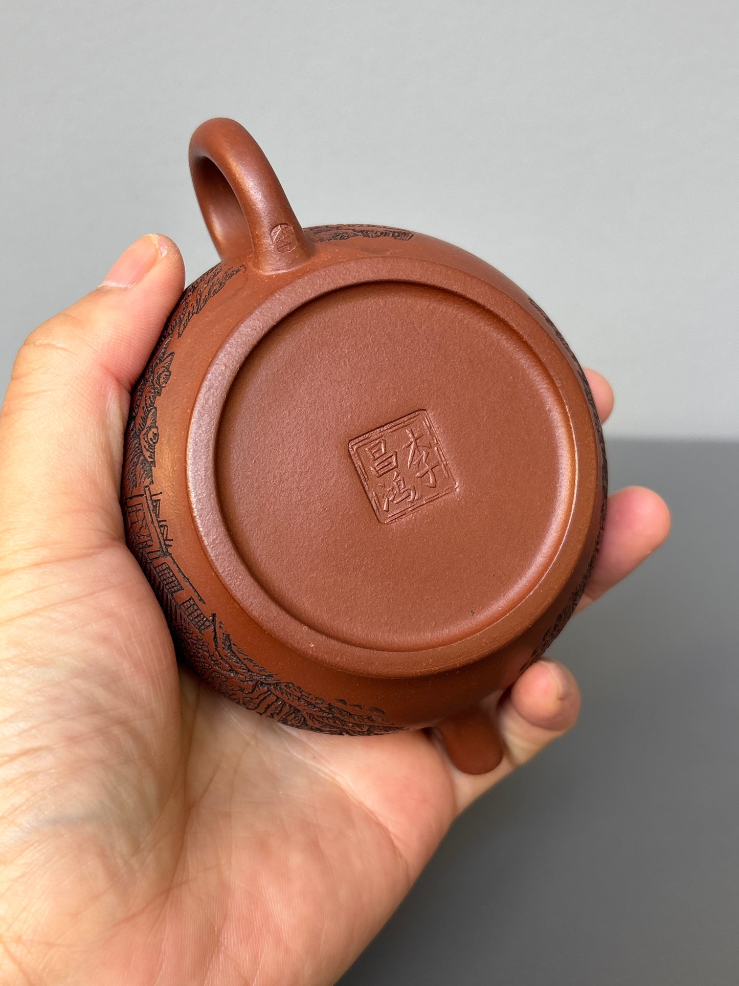 双国大师李昌鸿【明式虚扁壶】支持本人视频保真认证 送礼收藏两相宜