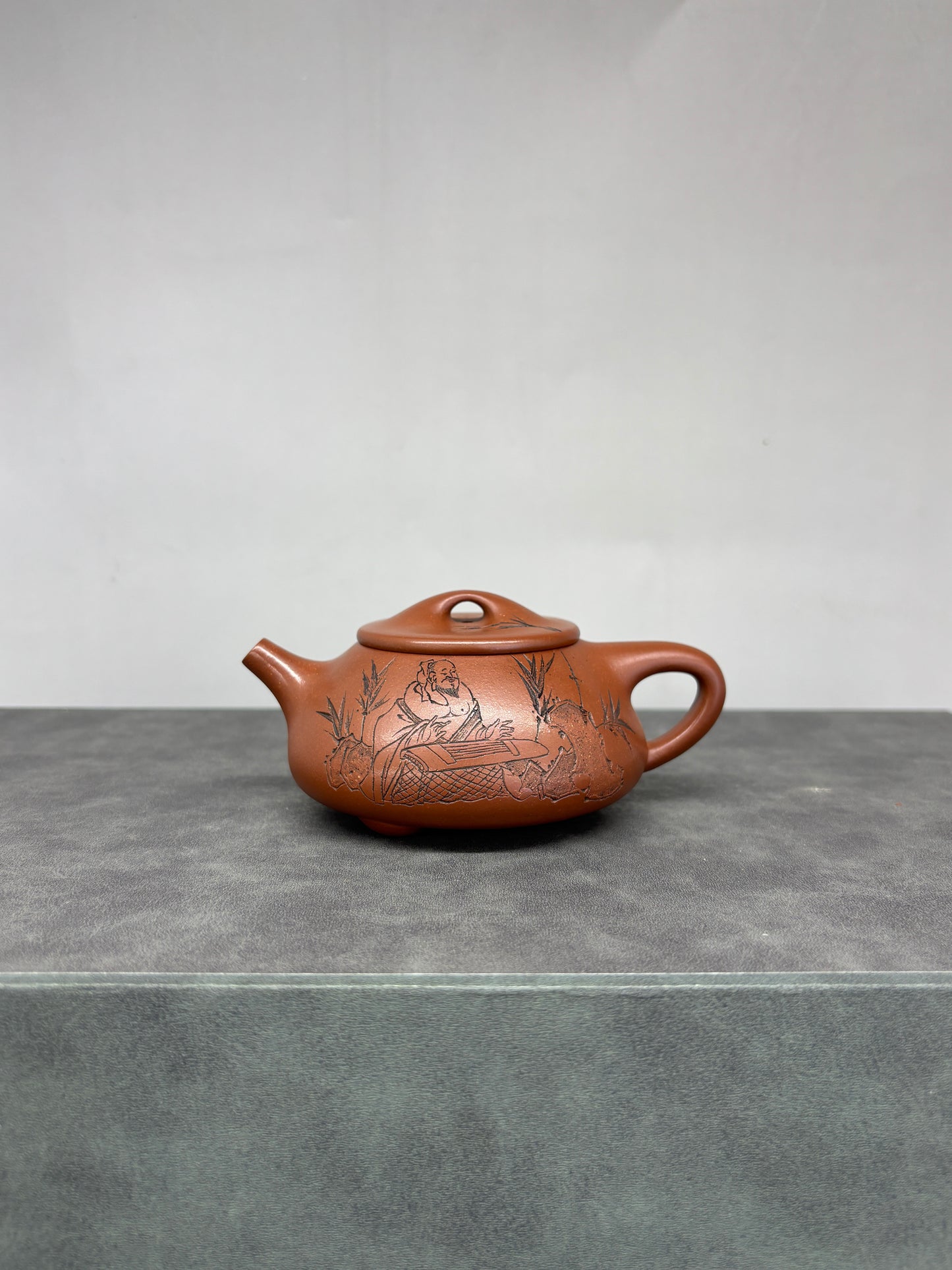 中国工艺美术大师 李昌鸿【李氏满瓢】送礼收藏重器家藏原矿陈腐清水泥 180cc