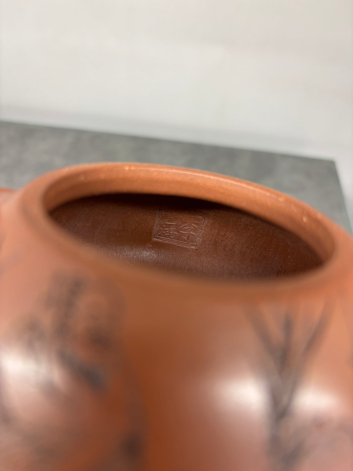 中国工艺美术大师 李昌鸿【李氏满瓢】送礼收藏重器家藏原矿陈腐清水泥 180cc