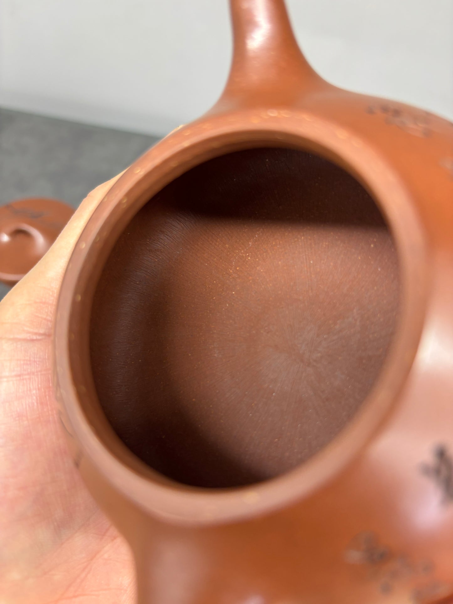 中国工艺美术大师 李昌鸿【李氏满瓢】送礼收藏重器家藏原矿陈腐清水泥 180cc