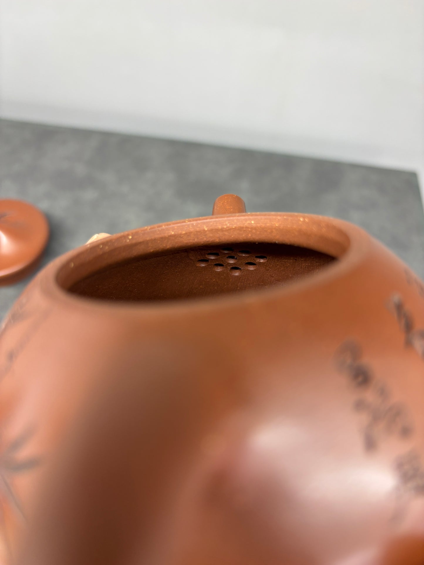 中国工艺美术大师 李昌鸿【李氏满瓢】送礼收藏重器家藏原矿陈腐清水泥 180cc