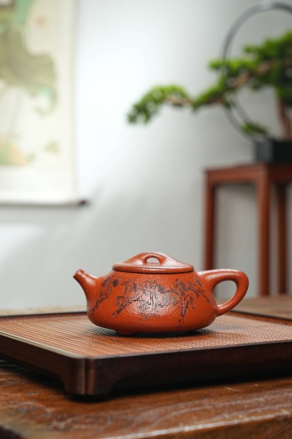 范锡军（国家高级工艺美术师）粗砂朱泥（家藏老料） 容量 200cc