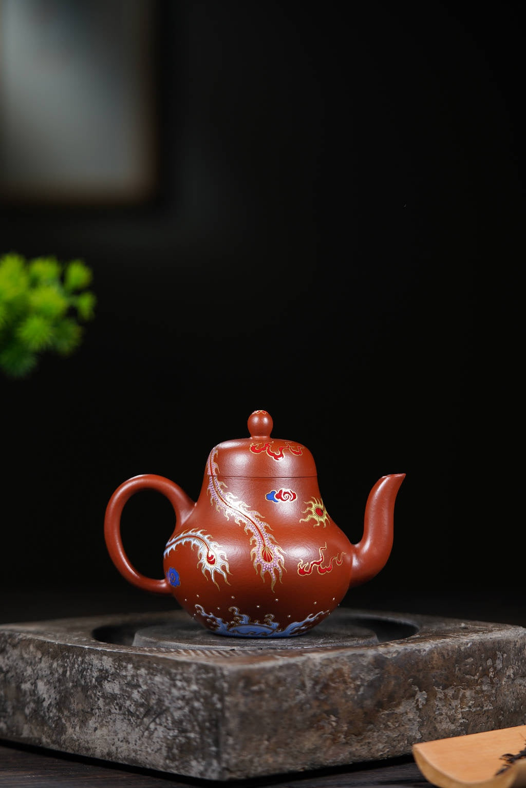 思亭200cc全手工制作 极品粗砂皱皮朱泥