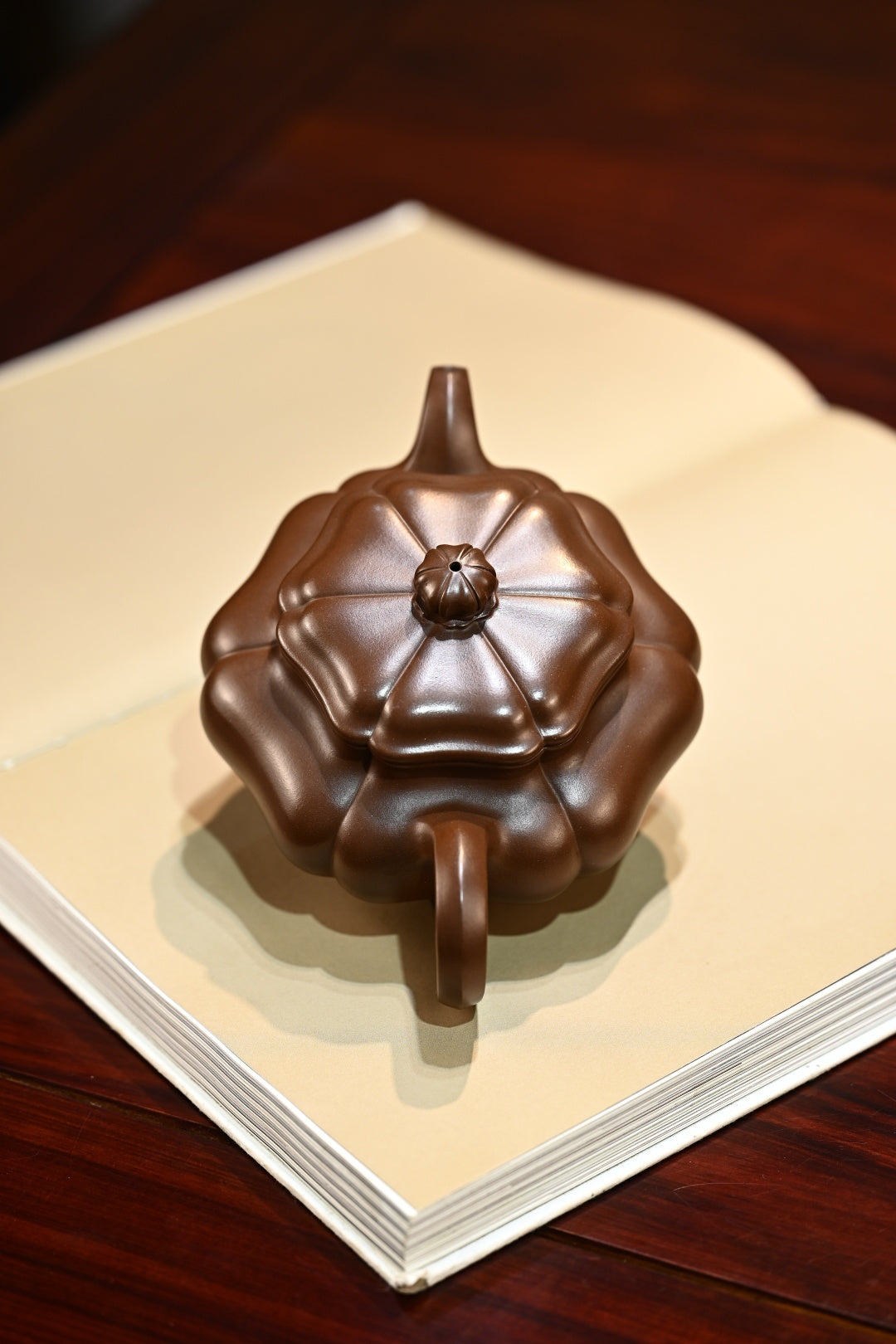 葵仿古·全手工 容量320cc 家藏老紫泥