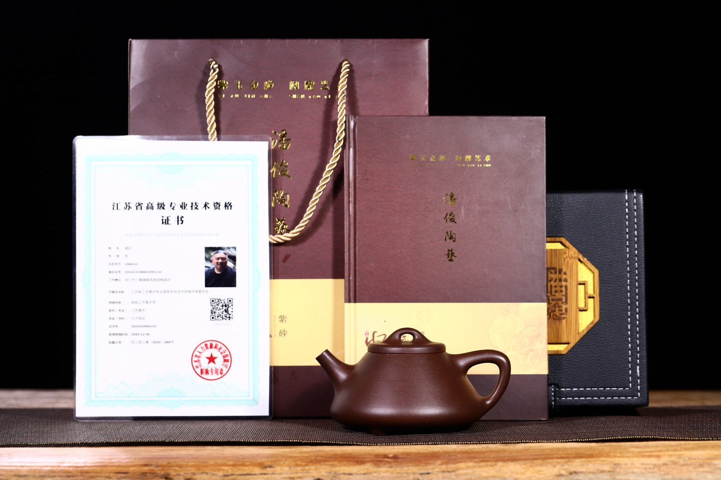 高工新品首发！独家经典光素器【子冶石瓢】原矿紫泥制 油性十足  300cc