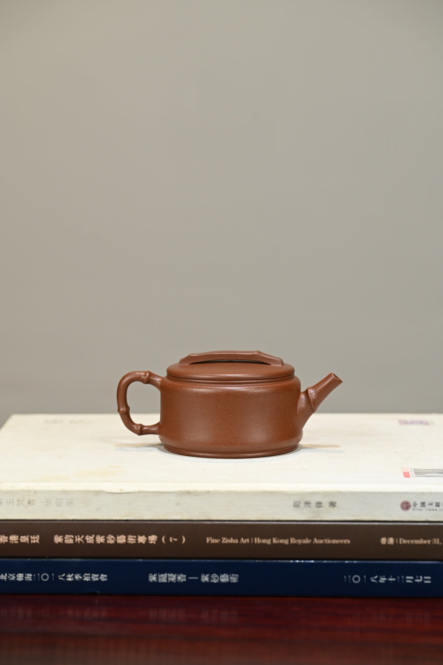 竹节汉瓦·全手工 容量190cc 原矿紫泥