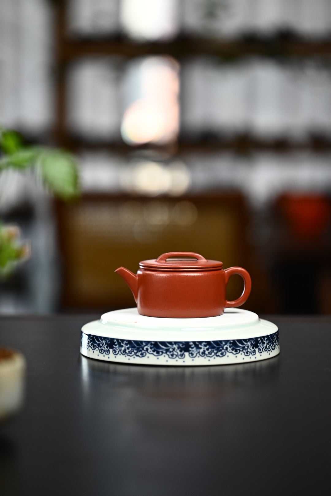 『汉瓦』 全手工·极品皱皮朱泥·容量150cc·10孔出水·内推·康老师