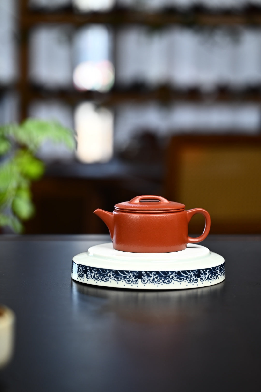 『汉瓦』 全手工·极品皱皮朱泥·容量200cc·10孔出水·内推·康老师