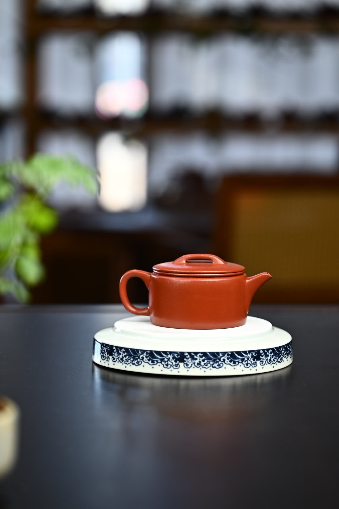 『汉瓦』 全手工·极品皱皮朱泥·容量200cc·10孔出水·内推·康老师