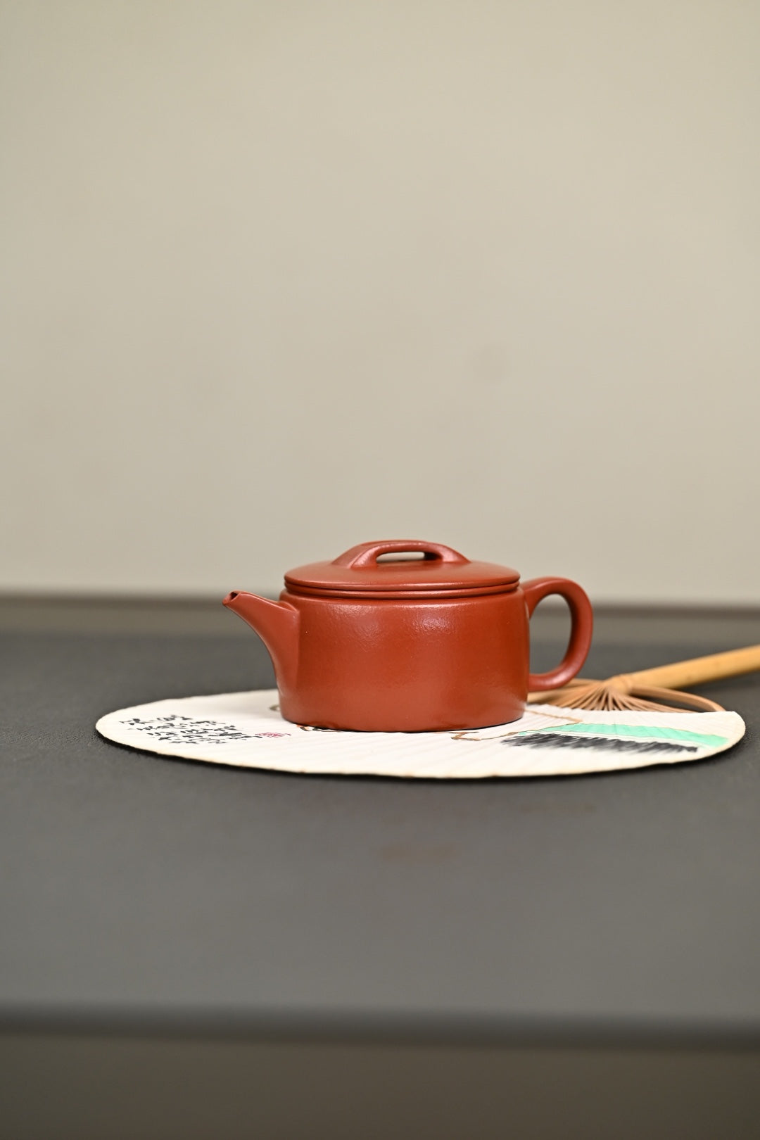 『汉瓦』 全手工·极品皱皮朱泥·容量200cc·10孔出水·内推·康老师