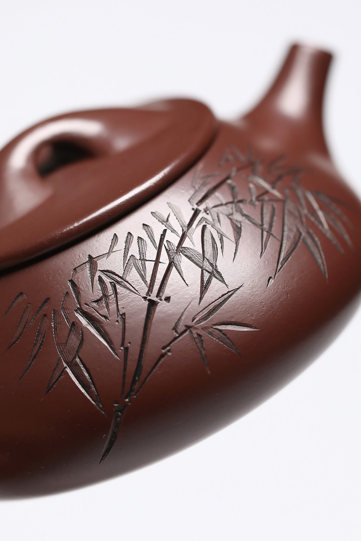 研高经典之作【石瓢】 泥料：极品紫朱泥 容量：250cc 韩小虎 研究员级高级工艺美术师