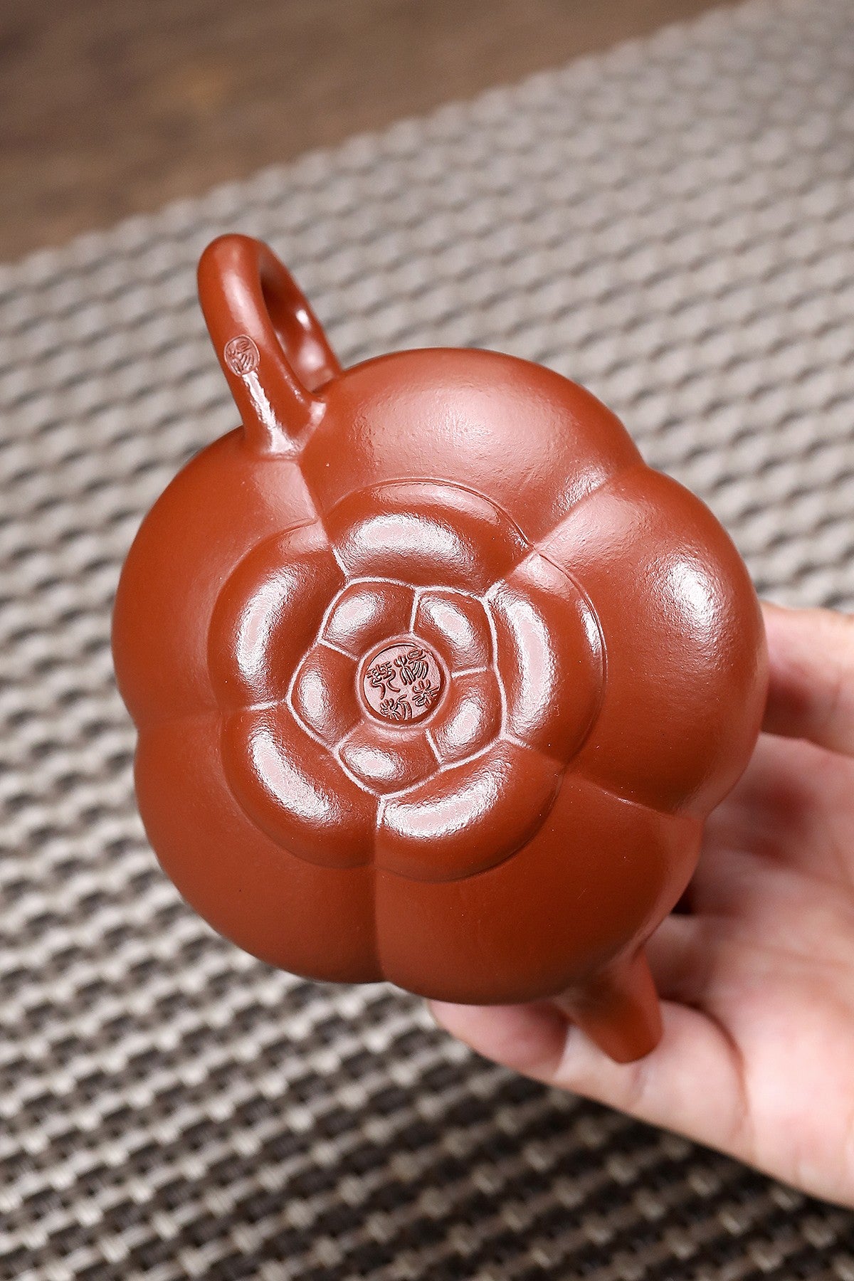 【上合桃】 原矿家藏朱泥 180cc 杨志琴 国家级工艺美术师