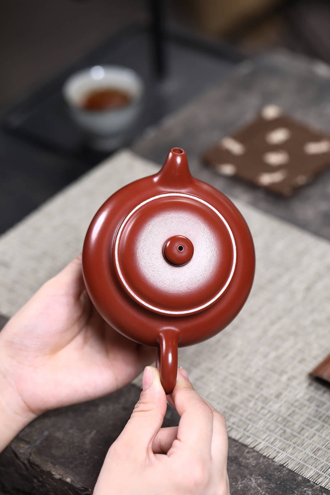 『仿古』300cc 大红袍泥料 泥料温润如玉 易泡养