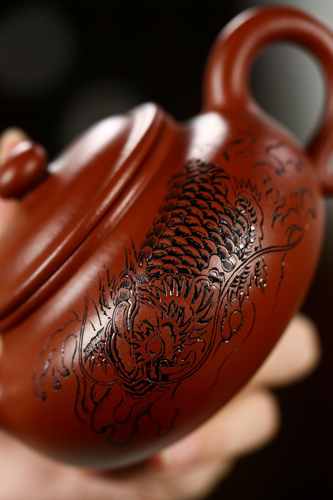国工推荐【仿古】原矿大红袍 260cc 作者 周曙峰，国家级工艺美术师