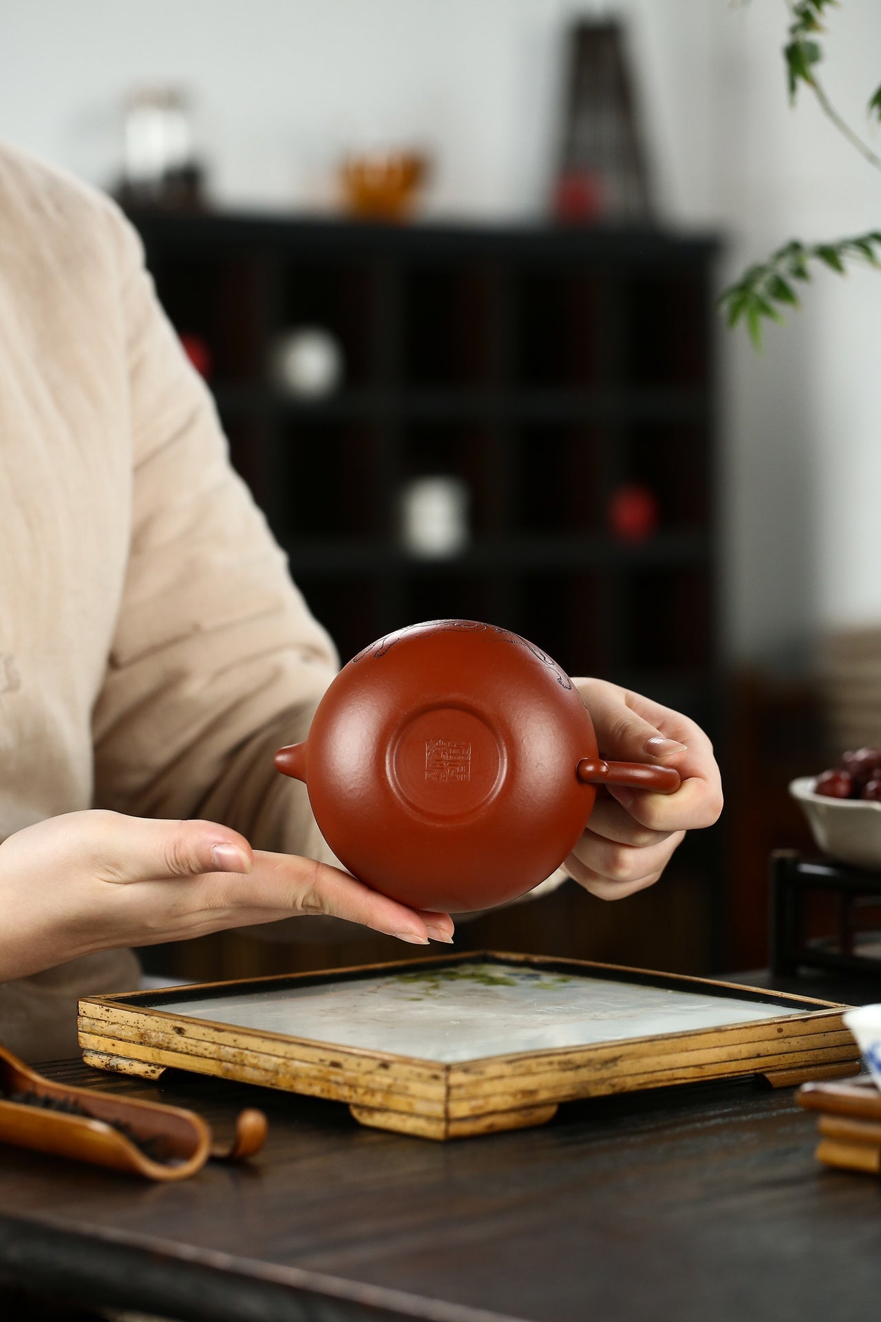 国工推荐【仿古】原矿大红袍 260cc 作者 周曙峰，国家级工艺美术师