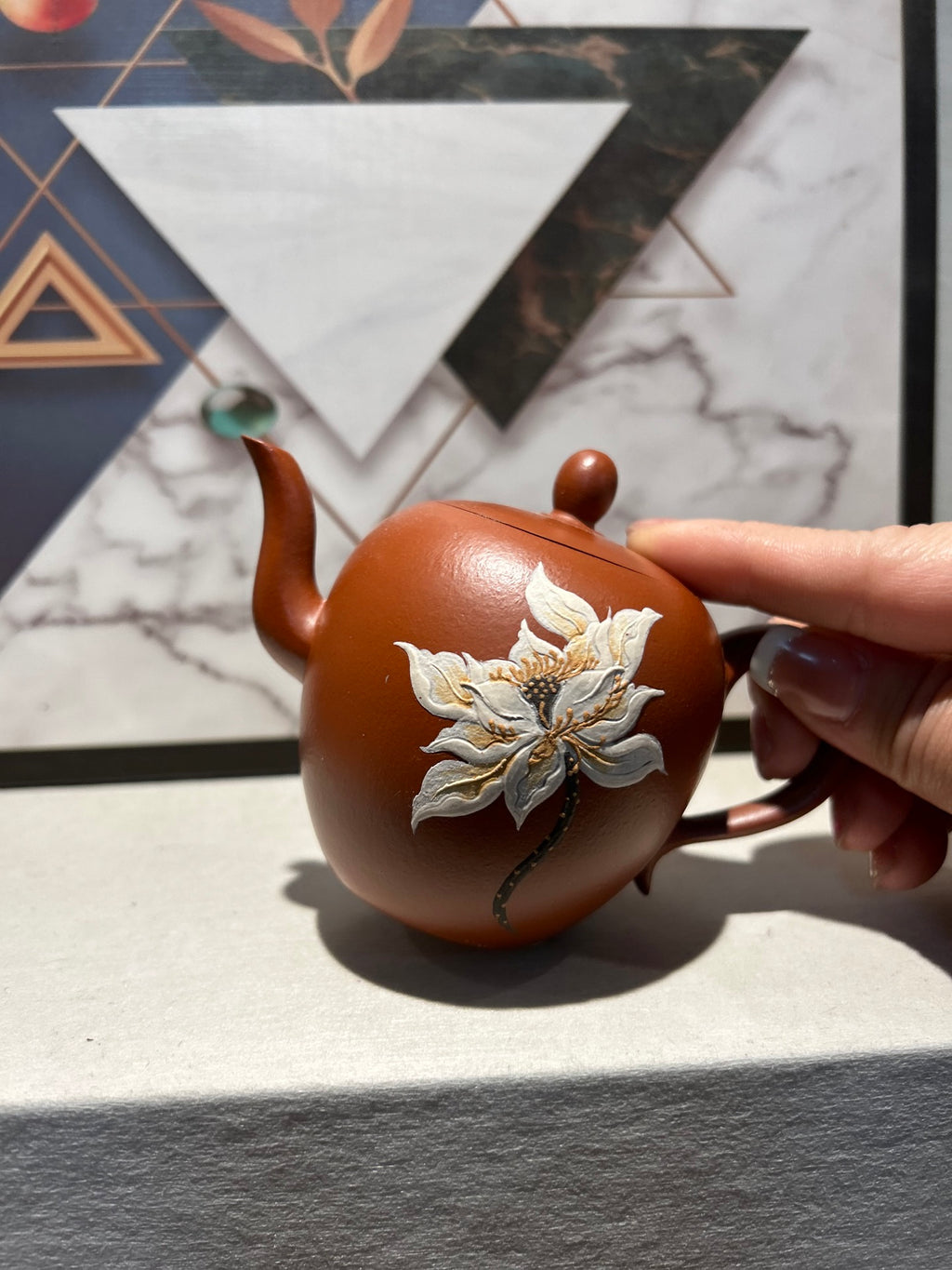美人肩 朱泥170cc 不染