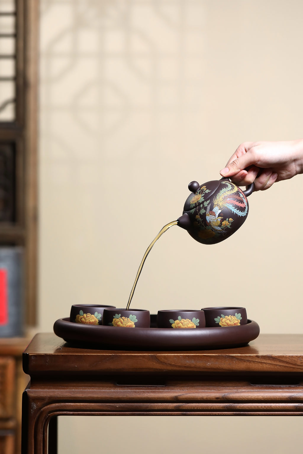 研高经典之作【西施套组】 极品紫茄泥 260cc 韩小虎 研究员级高级工艺美术师