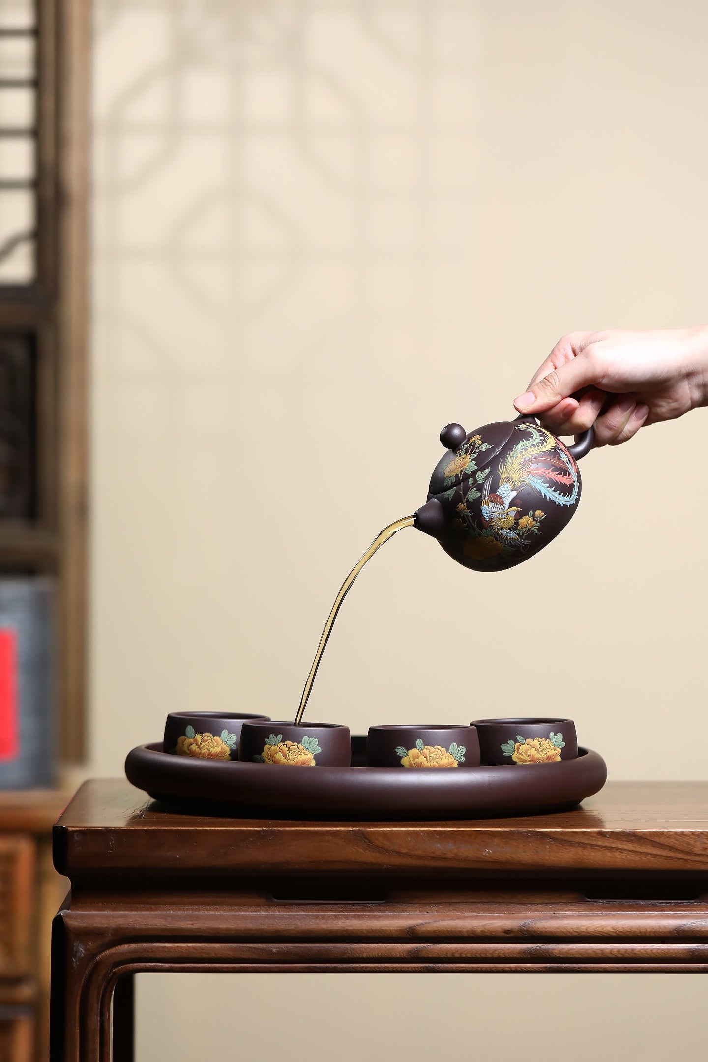 研高经典之作【西施套组】 极品紫茄泥 260cc 韩小虎 研究员级高级工艺美术师