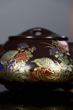 中国陶瓷艺术大师张正海老师装饰新品【安居乐业】270cc