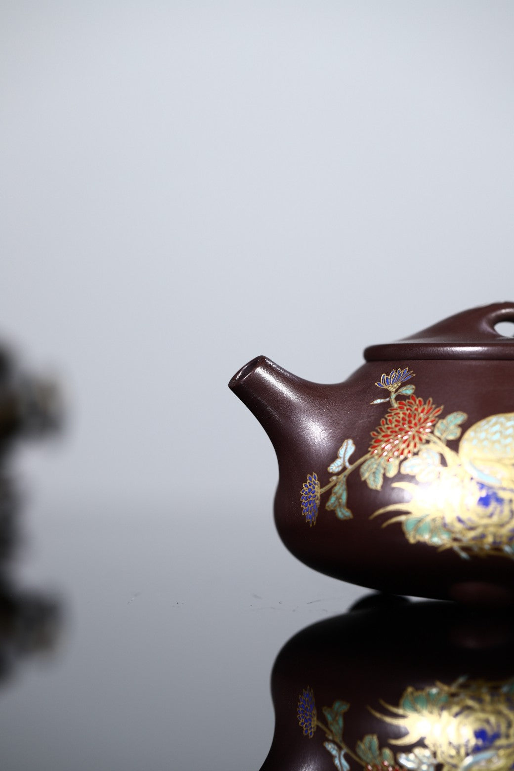 中国陶瓷艺术大师张正海老师装饰新品【安居乐业】270cc