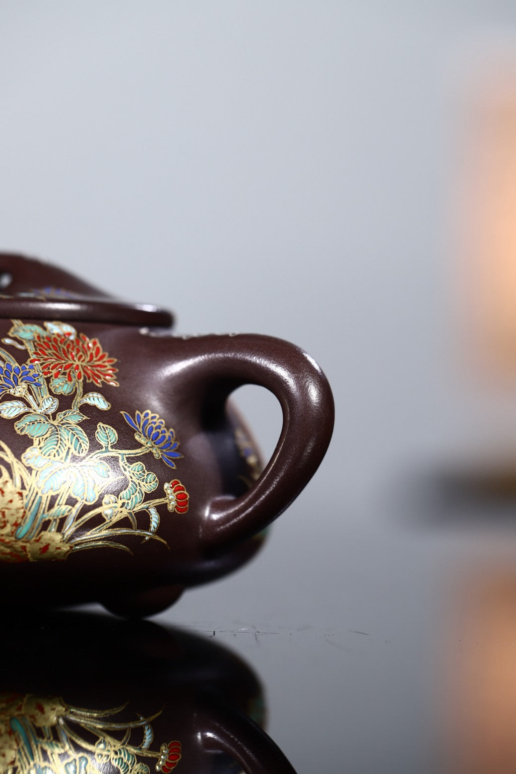 中国陶瓷艺术大师张正海老师装饰新品【安居乐业】270cc