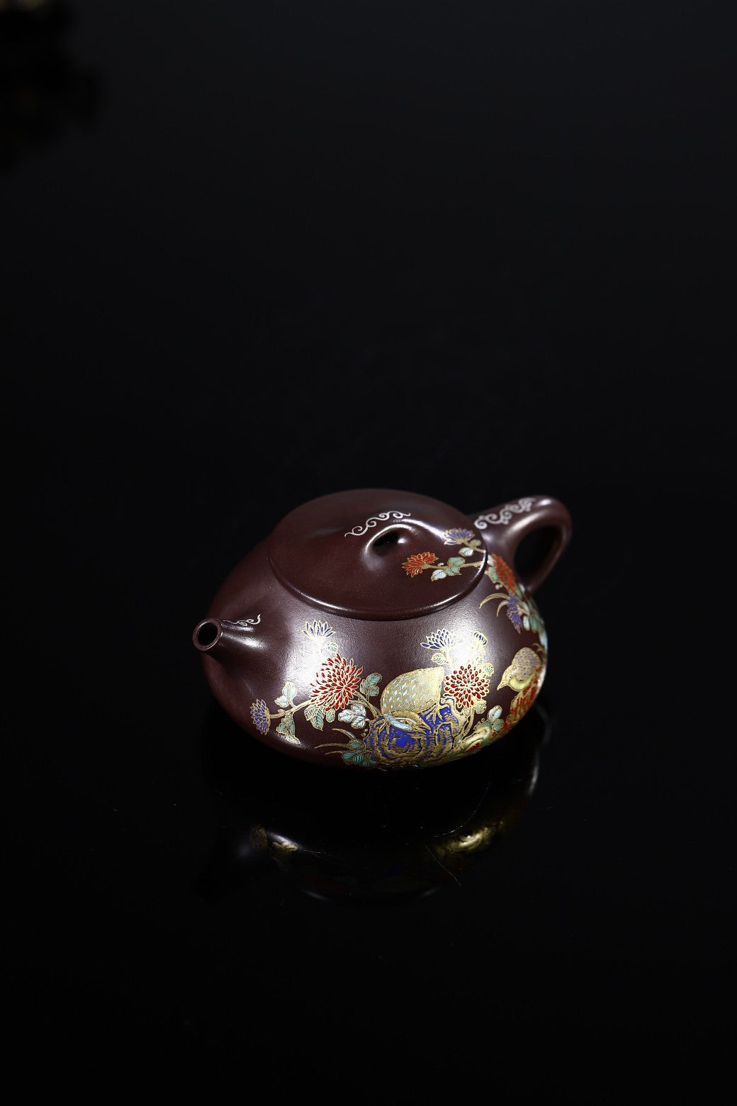 中国陶瓷艺术大师张正海老师装饰新品【安居乐业】270cc