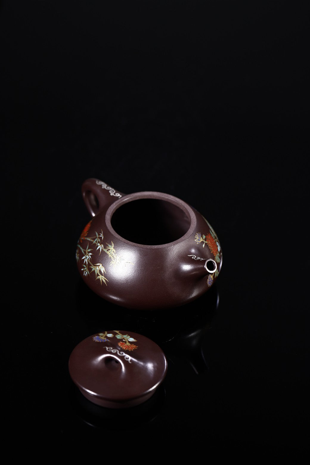 中国陶瓷艺术大师张正海老师装饰新品【安居乐业】270cc