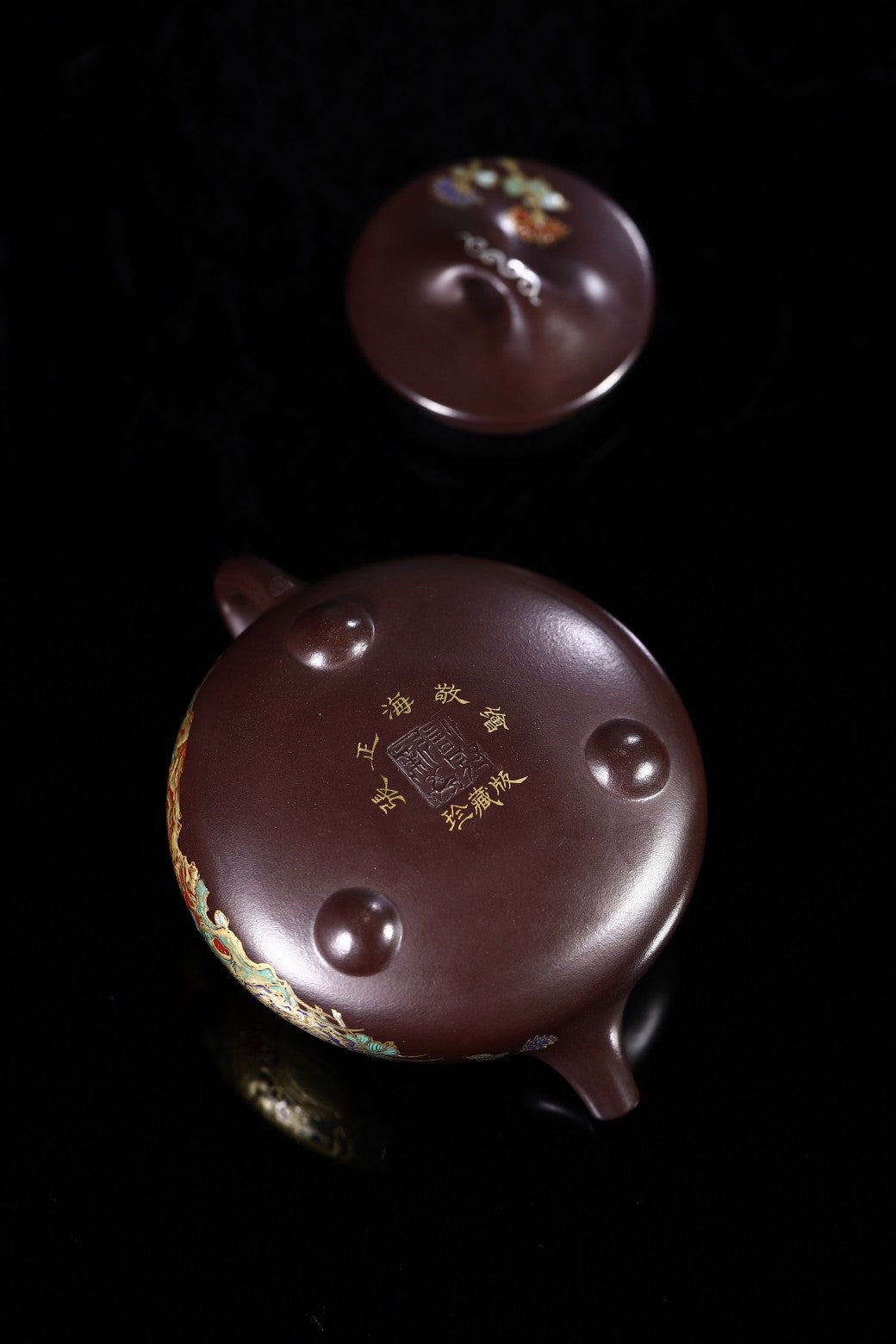 中国陶瓷艺术大师张正海老师装饰新品【安居乐业】270cc