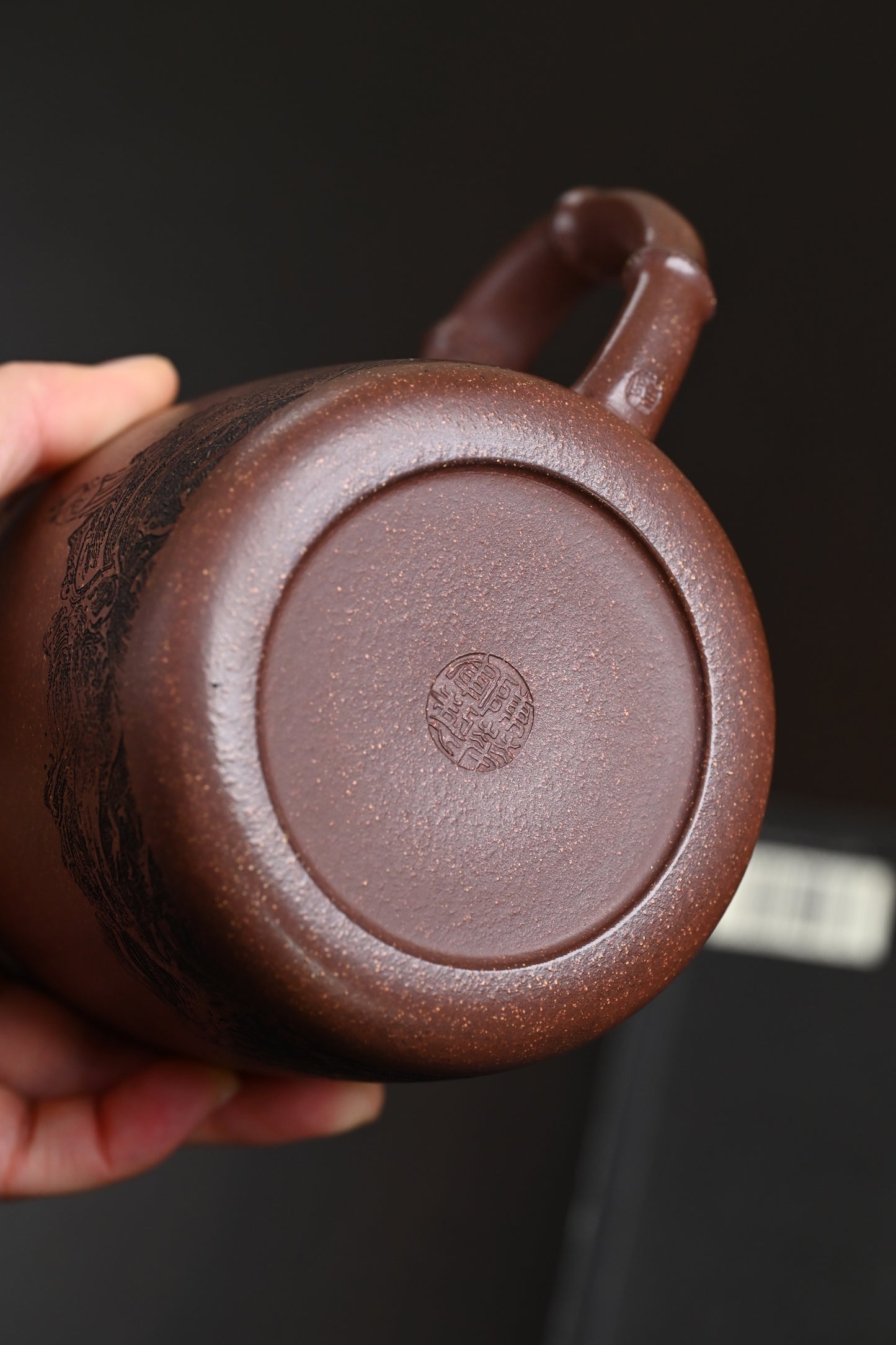 新品·盖杯·紫袍金砂·容量450cc·陈华军（国家级工艺美术师）